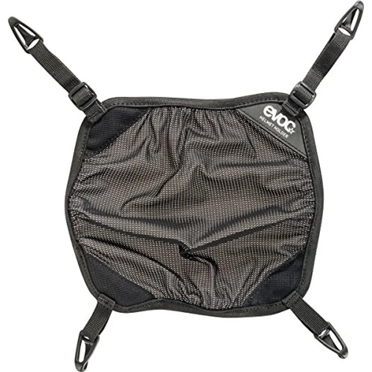 EVOC HELMET HOLDER, praktische Helmhalterung (robustes Fahrradzubehör, flexibler Helmet Holder, Evoc Helmhalter, Maße: 3 x 9,5 x 15,5 cm, Gewicht: 50 g), Black – Bild 2