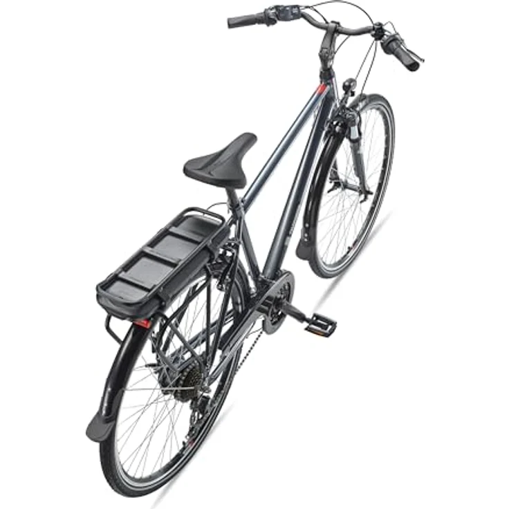 TELEFUNKEN XT485 E-Bike Herren 28 Zoll Trekking-Fahrrad, 250W Hinterradmotor, 536,5 Wh Akku, 21-Gang Kettenschaltung, V-Bremsen, LED-Beleuchtung – Bild 3