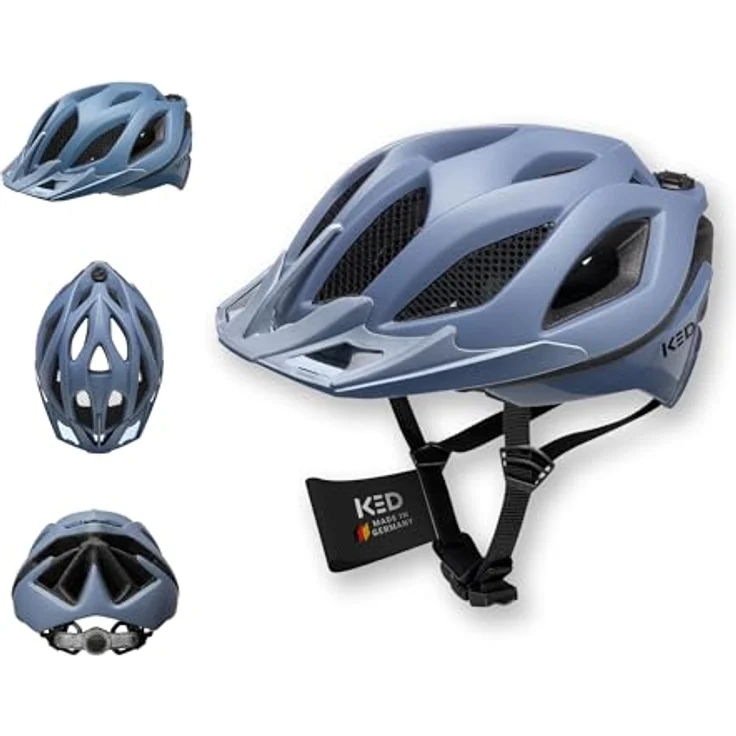KED Spiri II Trend M blue grey matt 52-58 cm – Bild 2