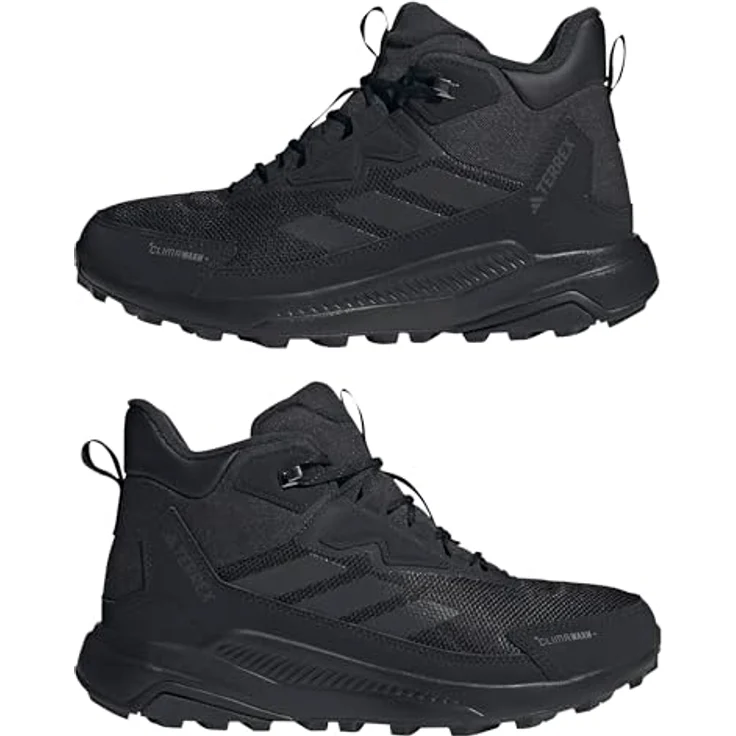 Adidas Terrex Anylander Mid CLIMAWARM+ JH6234, Herren Wanderstiefel mit wasserdichter Membran und PrimaLoft® Isolation, schwarz – Bild 7