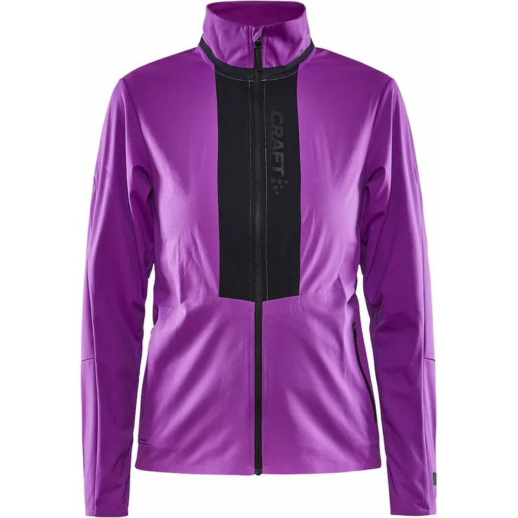 Craft PRO Nordic Race Jacket W, High-Performance Skijacke für Damen, elastisches 3-Lagen-Material, WP 15.000, MVP 10.000, Aerodynamischer Schnitt, Laser-Cut Belüftungsöffnungen