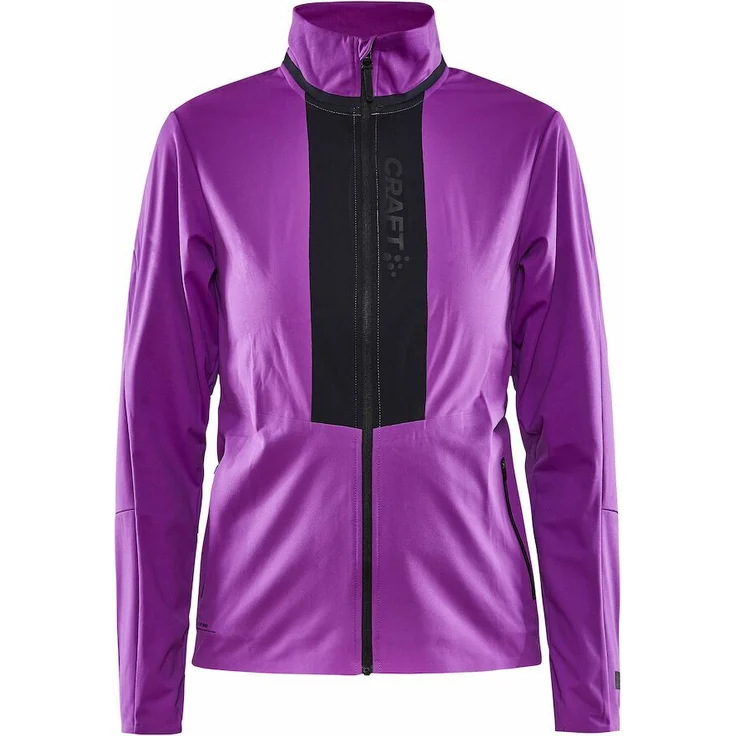 Craft PRO Nordic Race Jacket W, High-Performance Skijacke für Damen, elastisches 3-Lagen-Material, WP 15.000, MVP 10.000, Aerodynamischer Schnitt, Laser-Cut Belüftungsöffnungen