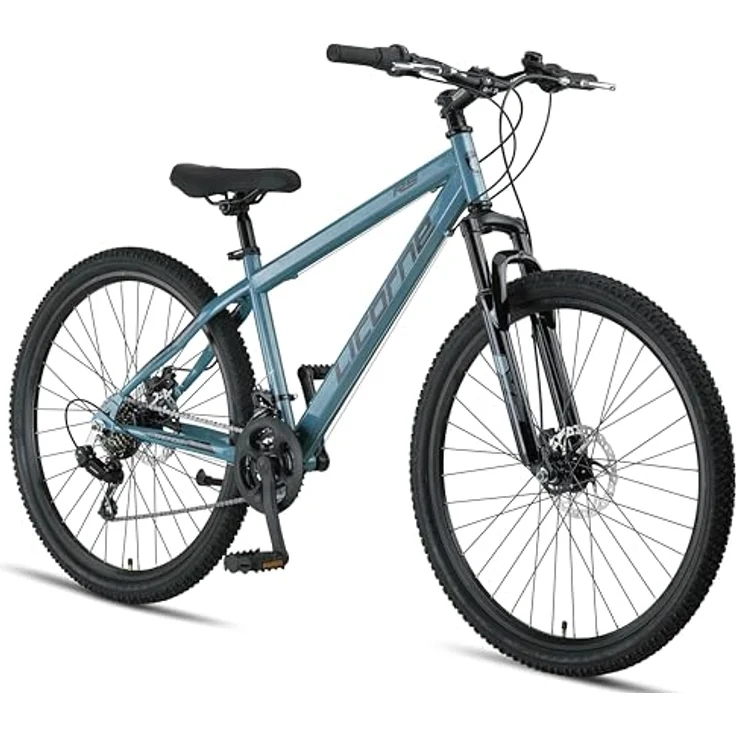 Licorne Bike Thunder Premium Mountainbike, 27.5 Zoll, Aquamarine, Discbremse, geeignet für Mädchen, Jungen, Damen und Herren – Bild 1