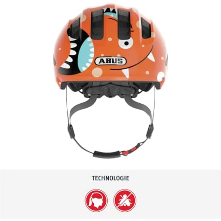 ABUS Smiley 3. 0 Orange Monster Shiny S – Bild 3