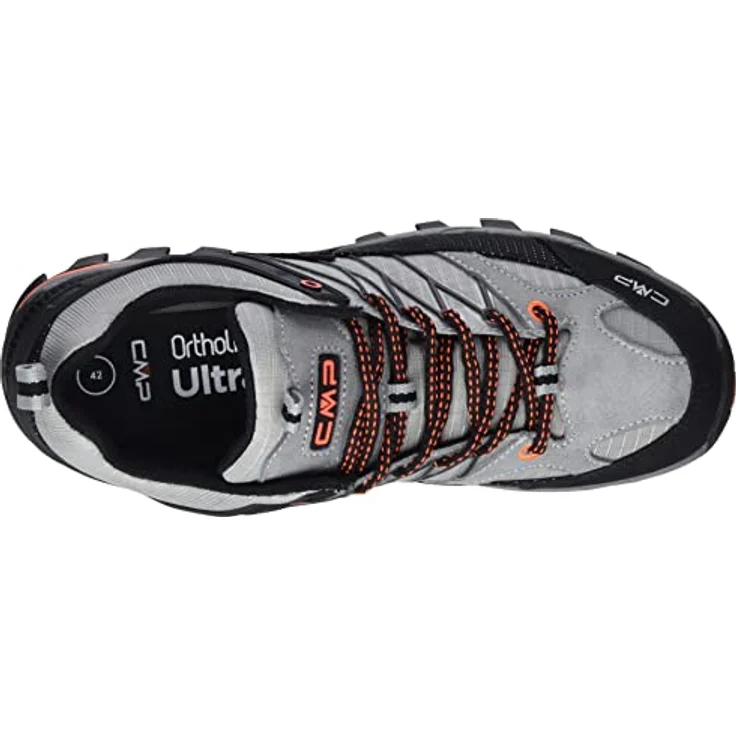 CMP Rigel LOW 3Q54457, Herren Trekking Schuhe, wasserfest mit Clima Protect® und CMP FullOn GRIP, Textil-Leder-Obermaterial, 390 g – Bild 5