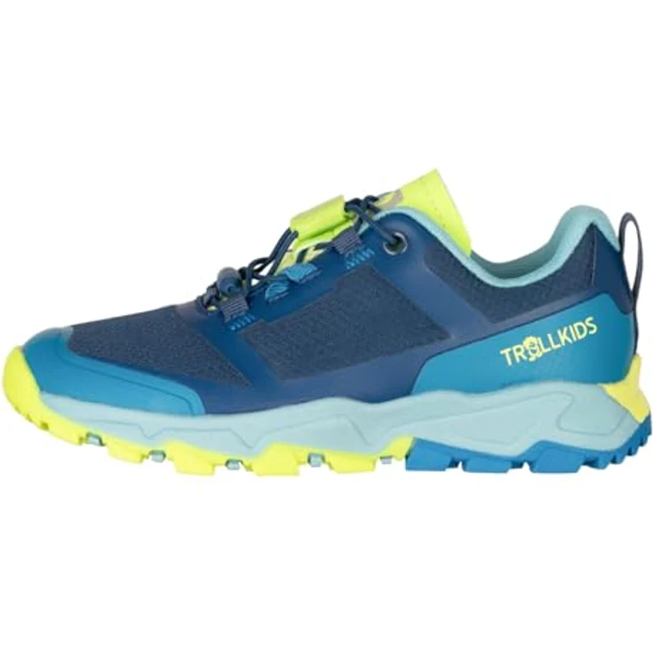 Trollkids KIDS SANDEFJORD HIKER XT, robuster Wanderschuh mit Schnellschnürung, atmungsaktivem Obermaterial, vegan, Blau, Größe EU 30 – Bild 3