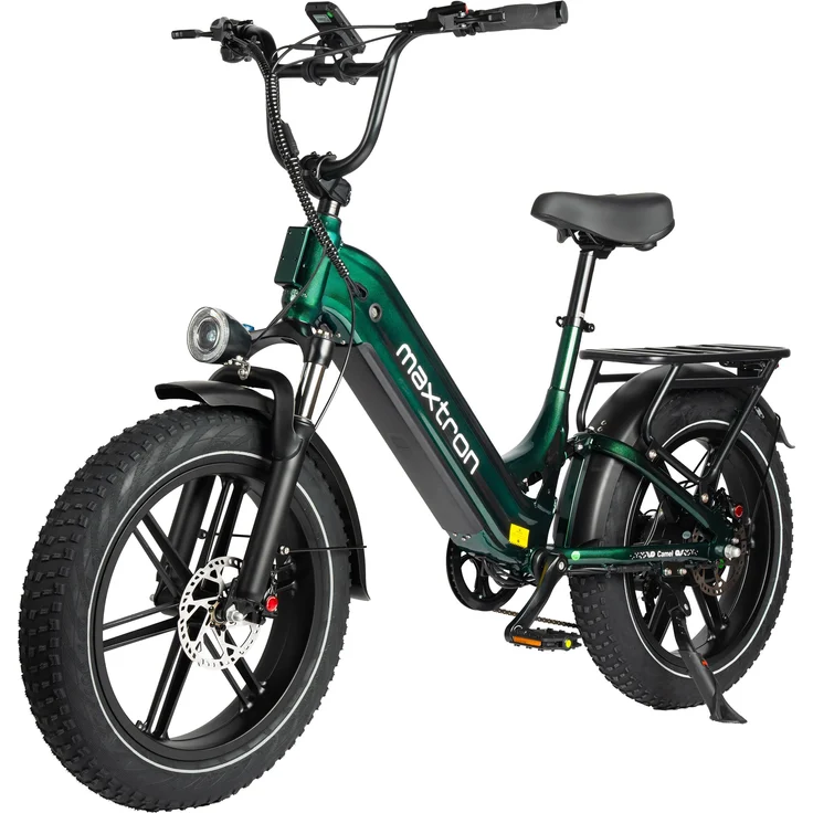 Maxtron Camel Elektrofahrrad, 20 Zoll Fat Tyre, 864Wh Akku, 60Nm Motor, E-MTB Offroad, 25 km/h, hydraulische Scheibenbremsen