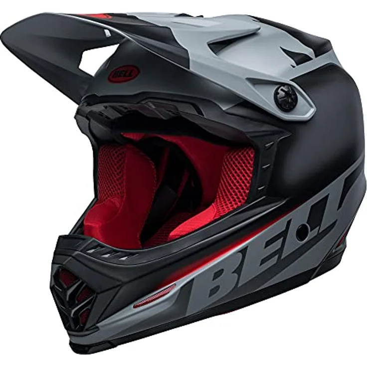 Bell Full-9 Fusion Mips, Downhill Helm in Grau, Größe XS (51-53), mit Premium-Glasfiber und MIPS-Technologie – Bild 4