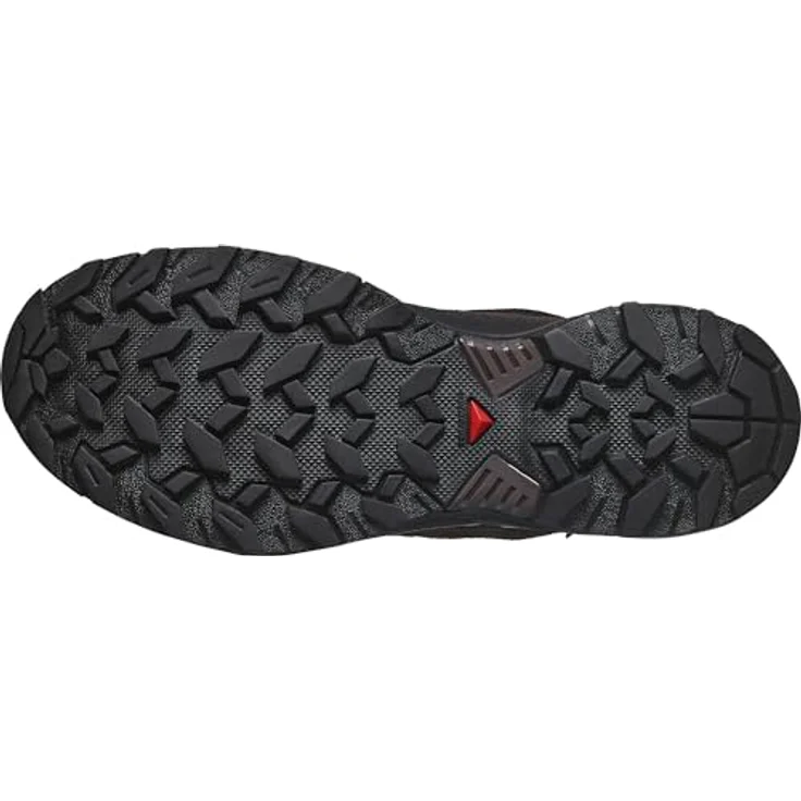 Salomon X ULTRA 360 LEATHER GORE-TEX, wasserdichter Wanderschuh für Herren mit atmungsaktiver Membran und profilierten Gummi-Sohlen – Bild 5