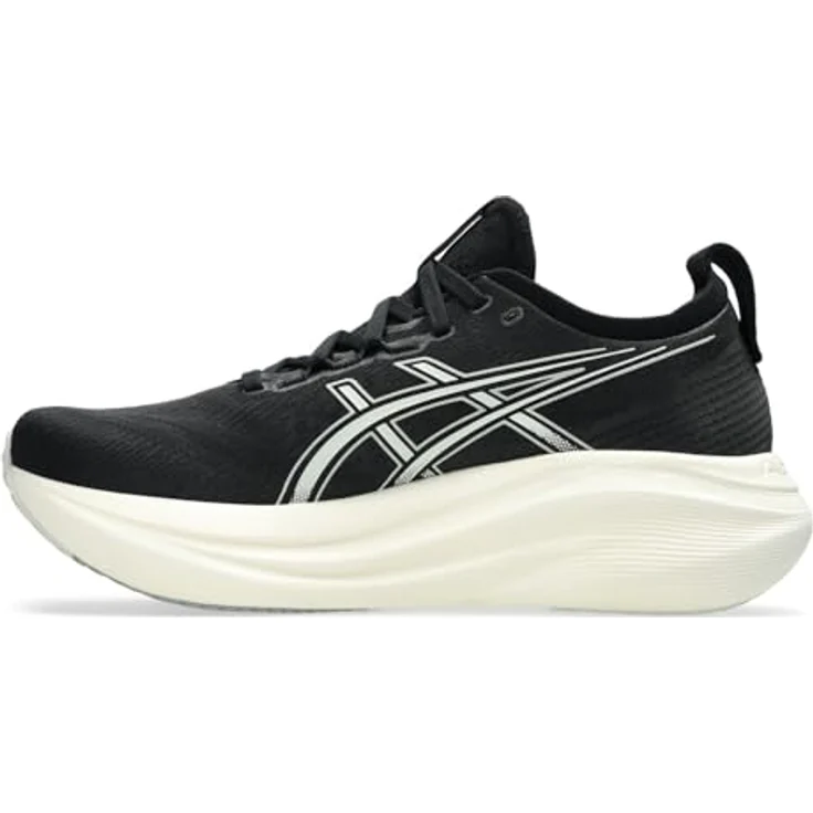 ASICS Performance Gel-Nimbus 27, Herren Laufschuhe mit FlyteFoam-Technologie und Gel-Dämpfung, Schwarz, Größe 46 – Bild 2