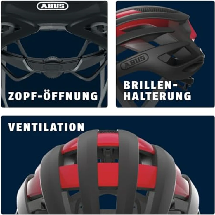 Abus AIRBREAKER Fahrradhelm – Bild 5