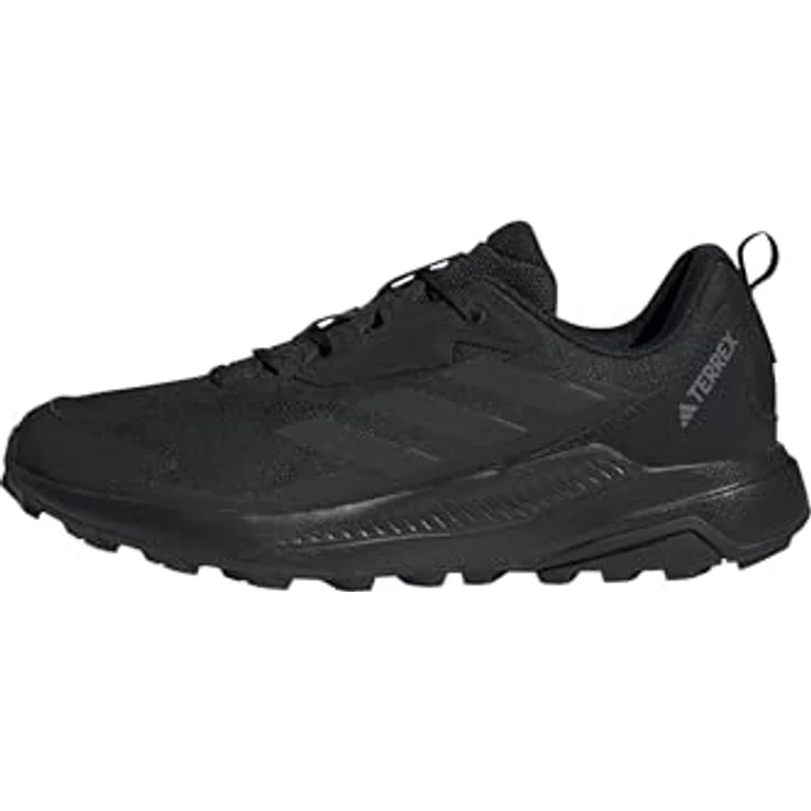 adidas TERREX ANYLANDER, Wanderschuh mit Traxion Außensohle und Recyclingmaterialien, schwarz – Bild 1