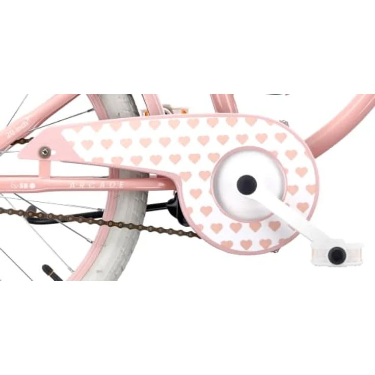 Sun Baby Silver Moon 20 Zoll Mädchenfahrrad, 1-Gang V-Brake, Rosa – Bild 6