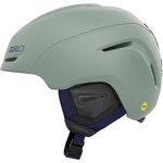 Giro Neo MIPS Skihelm Snowboardhelm mit In-Mold-Aufbau und Thermostat-Belüftung, Matte Glacier Green