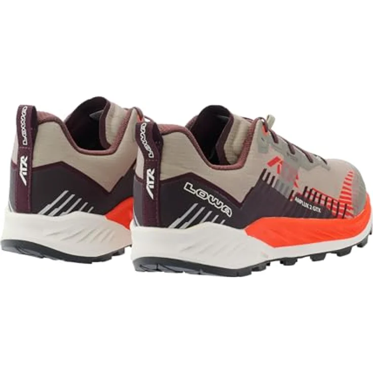 LOWA AMPLUX 2 GTX, Herren Wander- & Bergschuhe, wasserdicht mit GORE-TEX, beige, Größe 44 1/2 EU – Bild 4