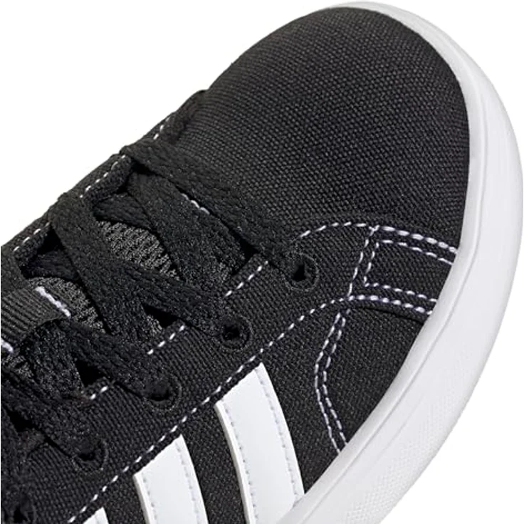 adidas Vs Pace 2.0 K, Laufschuhe für Kinder mit weichem Synthetik-Obermaterial und Gummiaußensohle, cblack/ftwwht/cblack, Größe: 4.5 – Bild 4