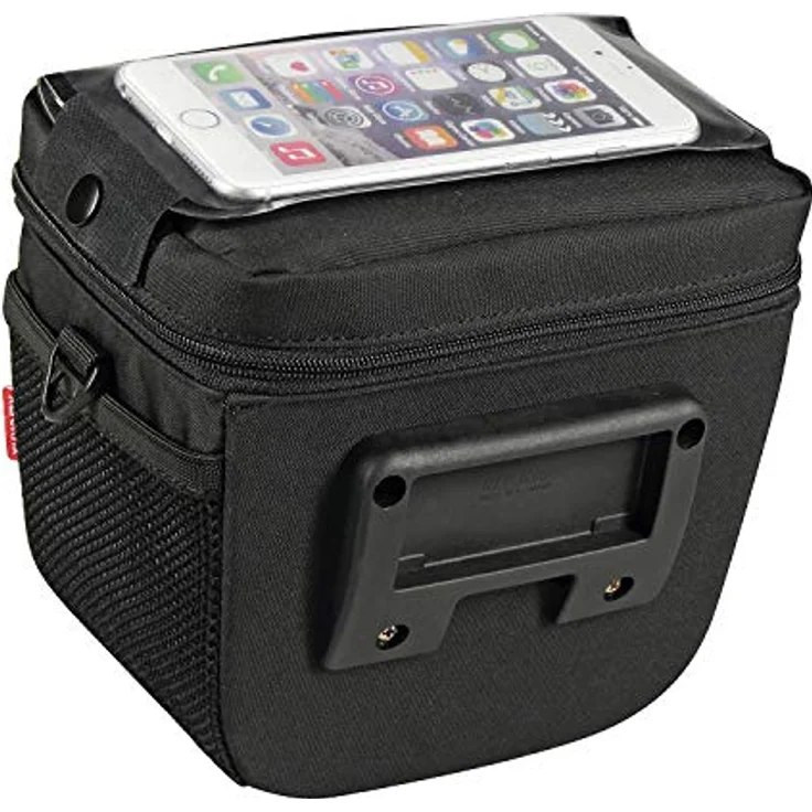 KlickFix Aventour Compact, Fahrradtasche für das Steuer, 3 Liter, Schwarz – Bild 3