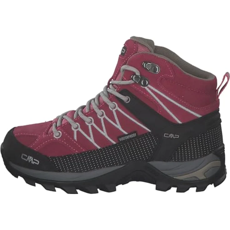 Campagnolo CMP Rigel Mid Damen Wanderschuh, wasserfest, rosa, Größe 37, optimaler Komfort und Grip – Bild 2