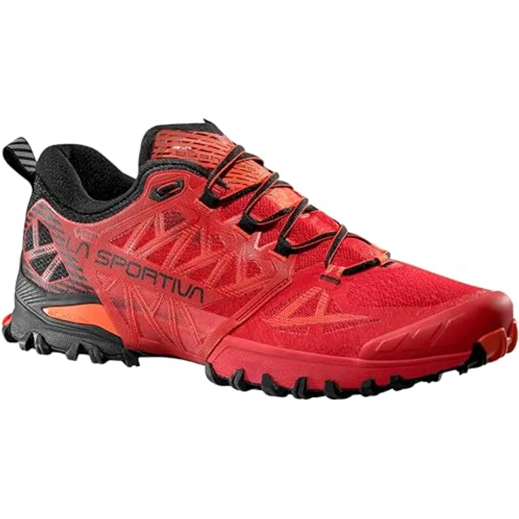 La Sportiva Bushido III Gore-Tex, Laufschuhe für Herren mit maximalem Grip, Black/Yellow, Modell 2024 – Bild 1