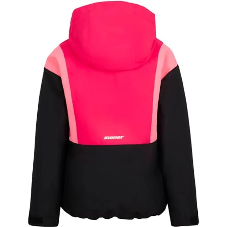 Ziener Abbe-Z Skijacke, wattierte Winterjacke für Mädchen, wasserdicht in pink, Größe 116 – Bild 2
