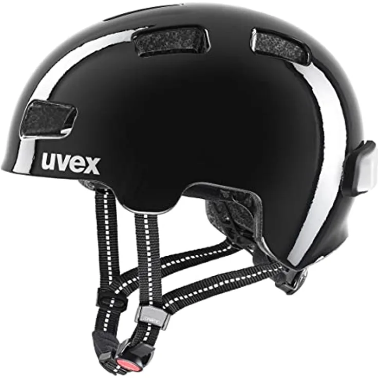 Uvex Sports hlmt 4 reflexx, Velohelm 51-55 cm, individuell gestaltbar mit Sticker-Set, verstellbares System, reflektierend, gute Belüftung