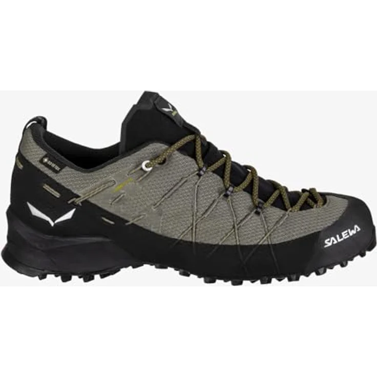 SALEWA Wildfire 2 GTX M, Herren Wanderschuhe/Kletterschuhe, wasserdicht, grau/schwarz, Größe 42,5 – Bild 5