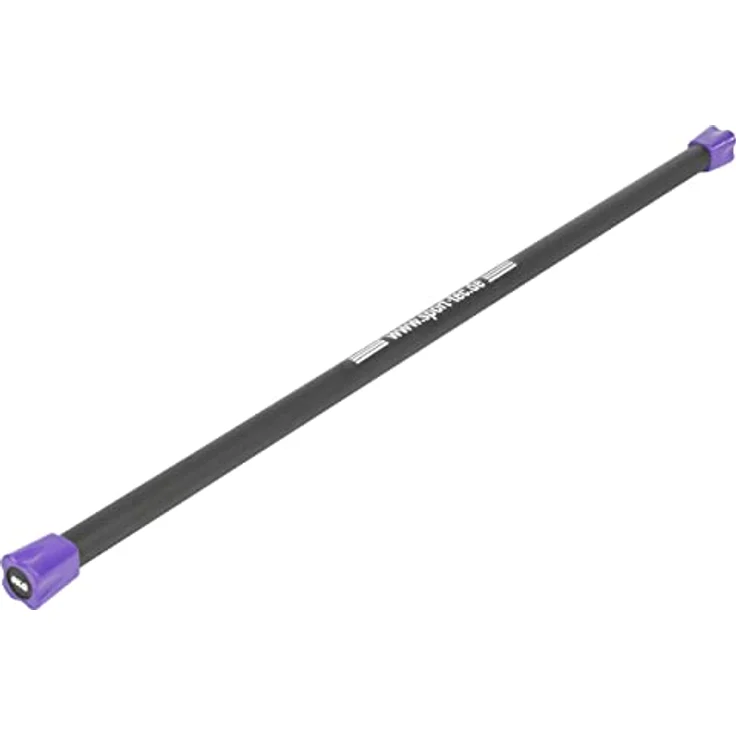 Sport-Tec Gewichtsstange 6 kg, lila, Hantelstange, Langhantel, Gewichtsstab – Bild 1