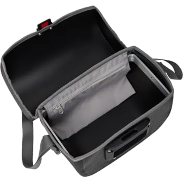 VAUDE Aqua Box 4, wasserdichte 4 Liter Lenkertasche mit Gepäckkordel und abnehmbarem Schultergurt – Bild 3