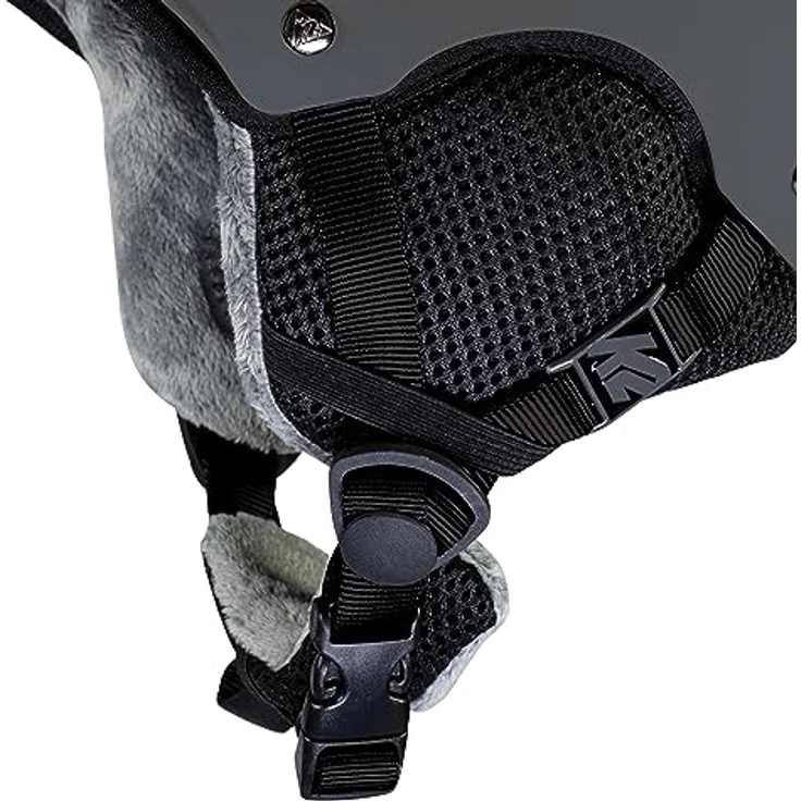 K2 Skis Unisex All Mountain Helm Verdict, Hartschalendesign mit EPS-Schaum, Dunkelgrau, 10H4005 – Bild 4