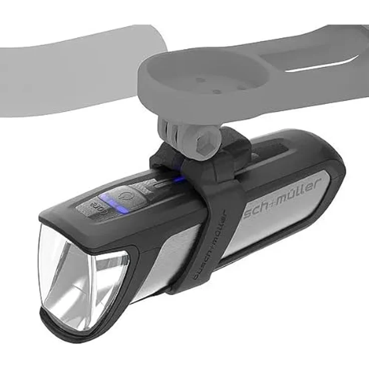 busch+müller IXON Core 2 Fahrradlicht, StVZO-zugelassen, verbesserte Lichttechnologie, kompakte Abmessungen 117 x 37 x 44 mm, leichtgewicht 125 g, Schwarz – Bild 3