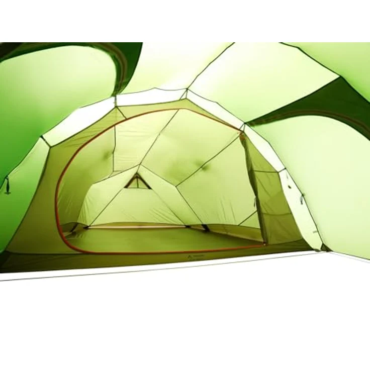 VAUDE Mark XT 4P, vielseitiges Vierpersonenzelt mit erweiterter Apsis, 3 Eingängen und klimaneutraler Herstellung – Bild 2