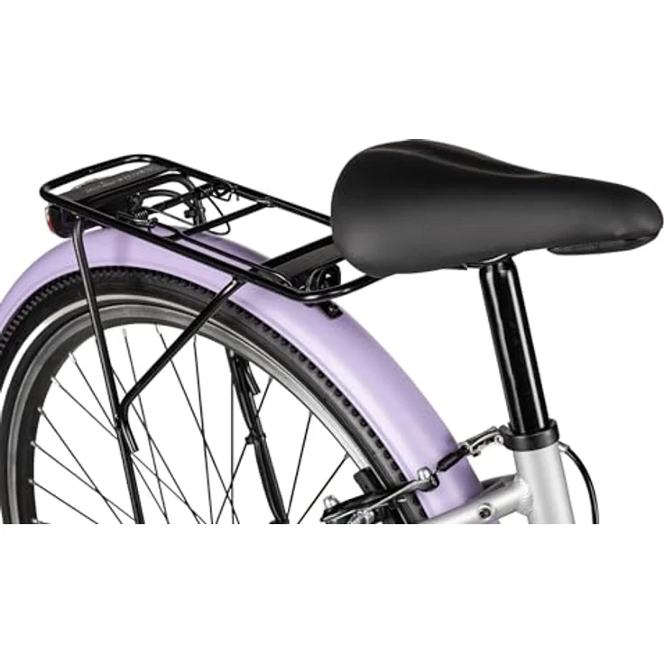 Maxim Kinderfahrrad Maxim Luna 26-7, 7 Gang Shimano Tourney, Kettenschaltung, violett/rosa, Straßen- und Alltagsausstattung – Bild 8