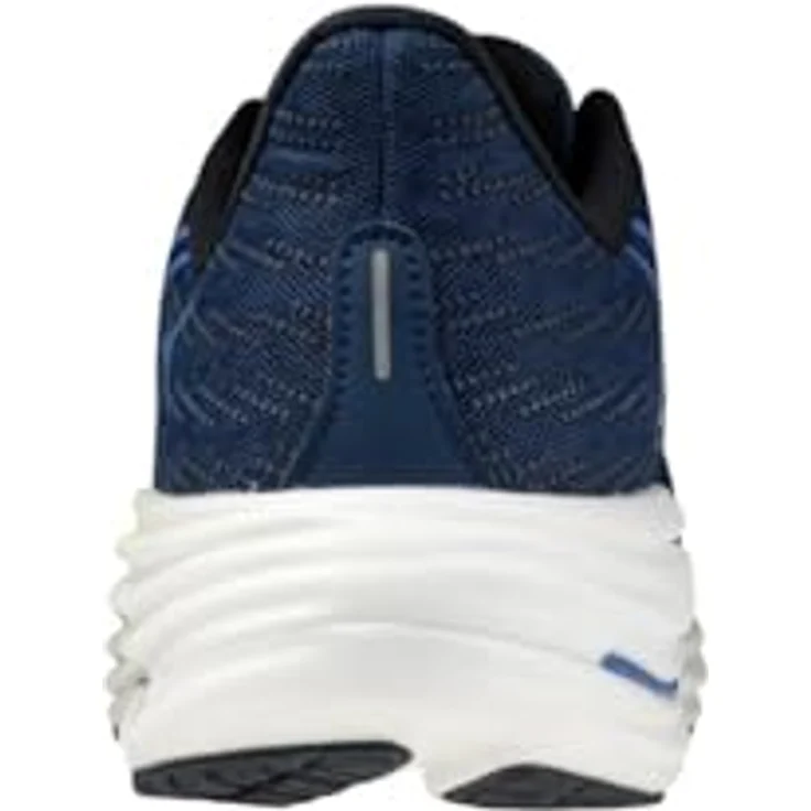 Mizuno Wave Rider 29, Unisex Laufschuhe mit MIZUNO ENERZY NXT und WAVE Struktur, 42.5, Blau, Weiss, Gelb – Bild 5