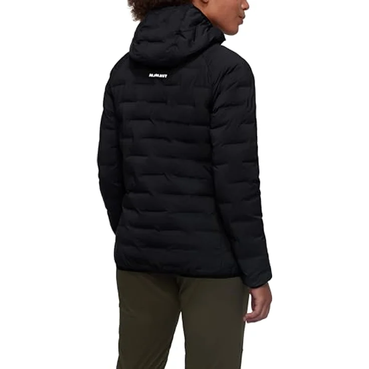 Mammut Sender IN Hooded Jacket Women, leichte Skijacke mit Loopinsulation und recyceltem Material, Schwarz, S – Bild 3