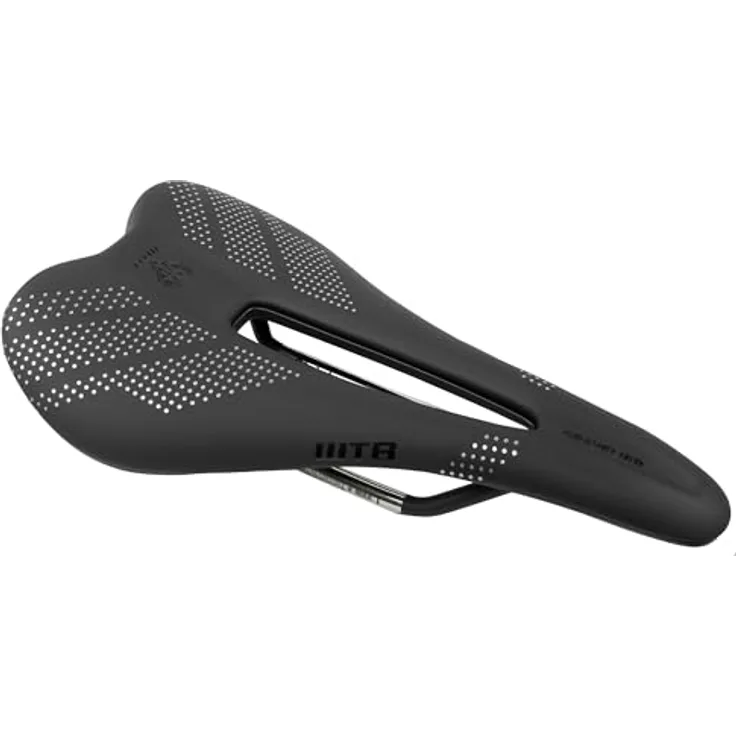 WTB Gravelier Steel, Velosattel für Gravelcycling mit ergonomischem Design und Druckentlastungskanal, silber