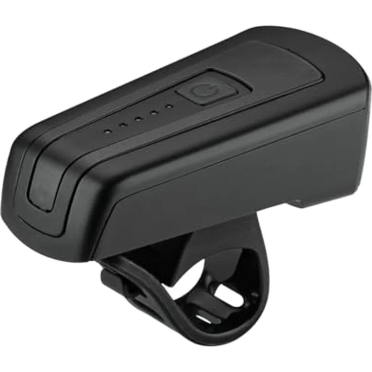 AXA Dwn 100 Lux Fahrradlicht, USB aufladbar, 20 Std. Leuchtdauer, 4 Modi, Batterieanzeige, StVZO zugelassen – Bild 3