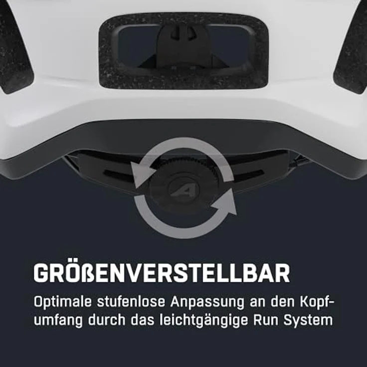 ALPINA Paranus, Trekking-Fahrradhelm mit stoßabsorbierender EPS-Innenschale und großen Lufteinlässen, weiß – Bild 5