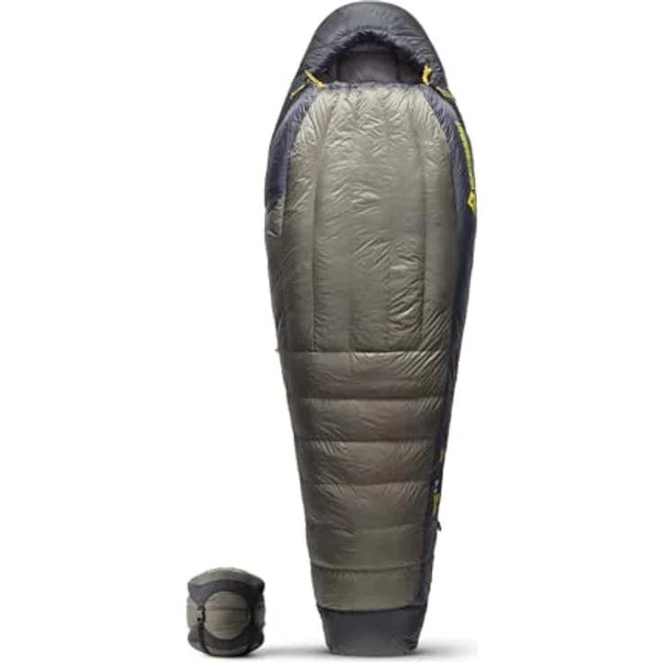 Sea To Summit Spark Pro -9°C, Daunenschlafsack mit 950cuin Füllung, zwei-Wege-Reissverschluss, Wärmekragen und Kapuze, geeignet für 3 Jahreszeiten – Bild 1