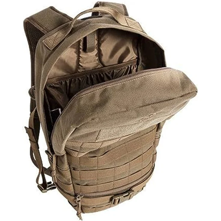 Tatonka Tasmanian Tiger TT Essential Pack L MKII Molle Kompatibler 15L Daypack Outdoor Rucksack (Oliv) - Leichtes Design, MOLLE-System, atmungsaktiver Netzrücken – Bild 3