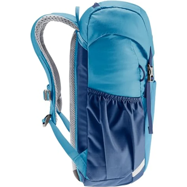 deuter Junior Kinderrucksack (18 L), angenehme Belüftung, reflektierende Elemente, schwarz – Bild 3