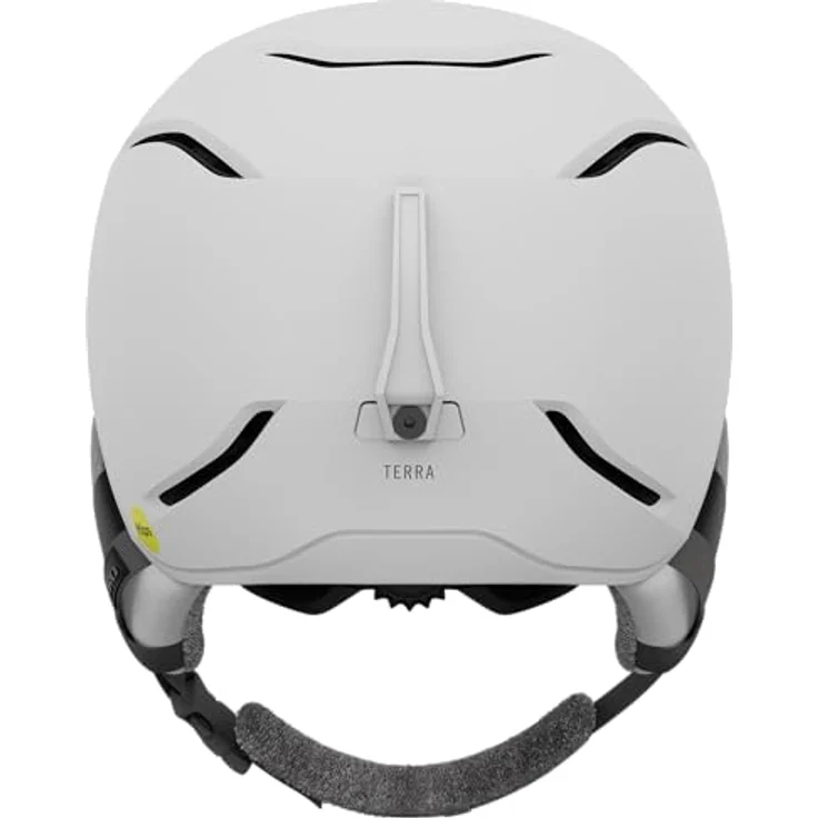 Giro Damen Skihelm Terra MIPS, mat White, In-Mold Construction, abnehmbare Ohrenpads, S/52-55.5 cm – Bild 3