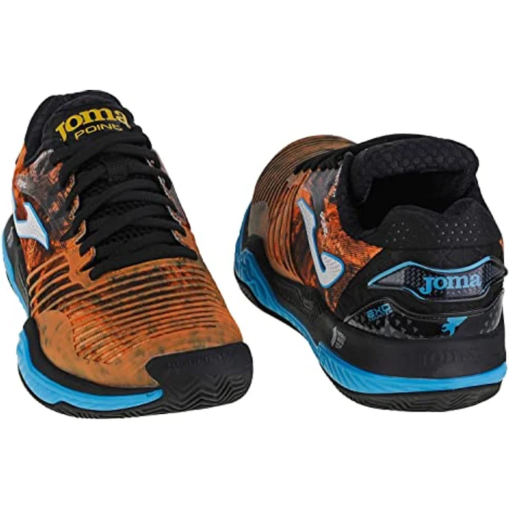 Joma T.Point Men 2251, Tennisschuhe mit Reactive Ball Technologie und atmungsaktivem Obermaterial, orange – Bild 5