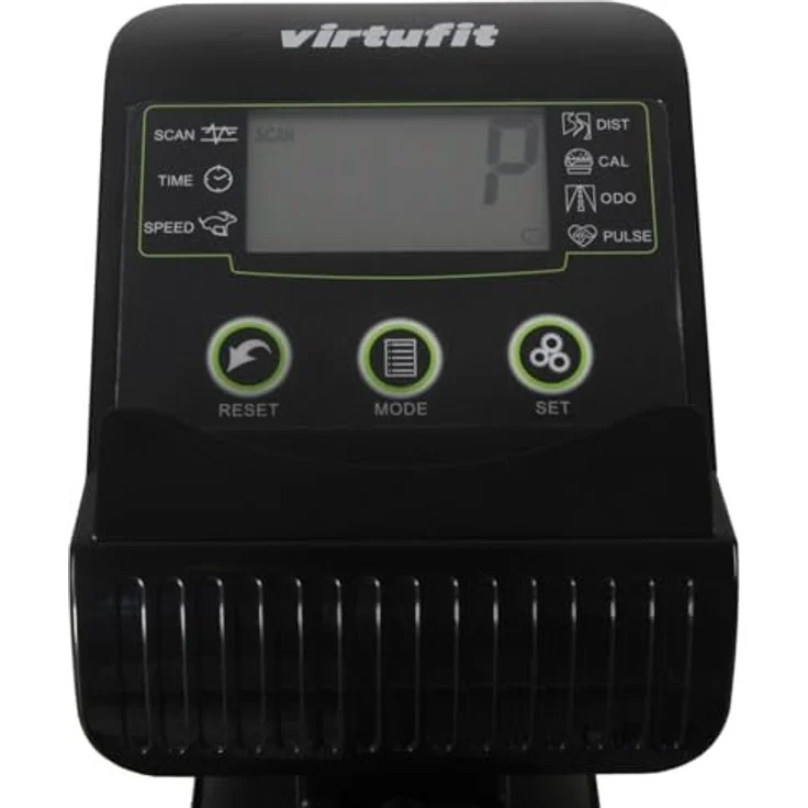 VirtuFit RB 1.0 Heimtrainer Ergometer - Klappbar, 8 Widerstandsstufen, Senioren - 150 kg Belastbarkeit - Schwarz – Bild 4