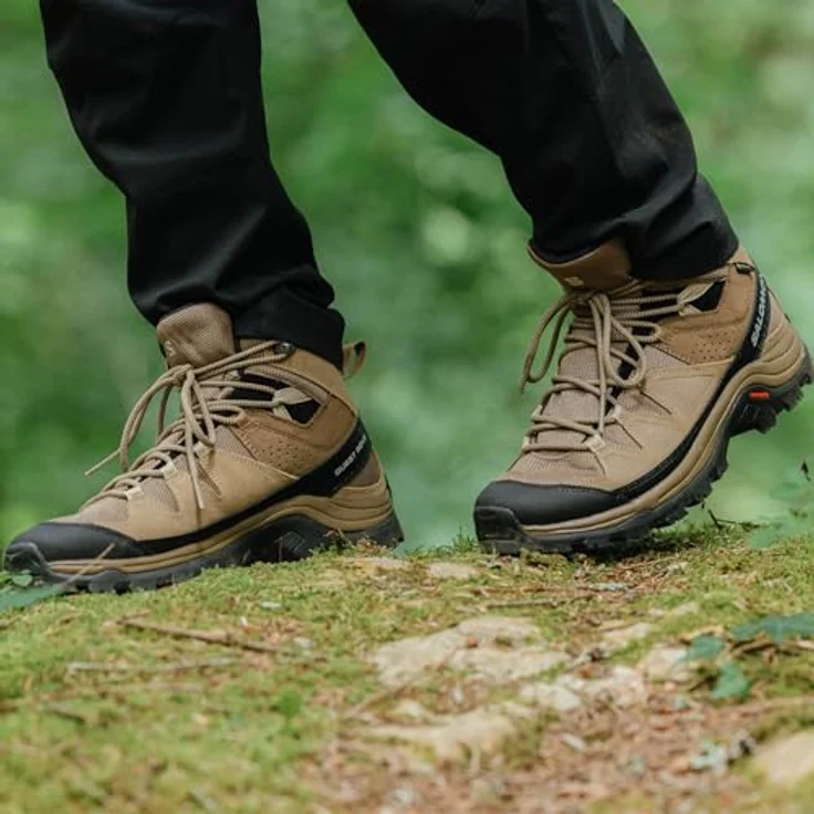 Salomon QUEST ROVE Gore-Tex® Wanderschuh, wasserdicht und atmungsaktiv mit hoher Knöchelstütze – Bild 7