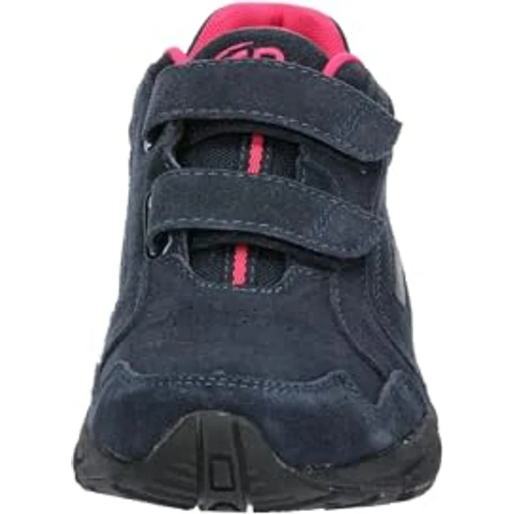 Brütting Circle V, Damen Sneaker mit Klettverschluss aus Veloursleder und profilierten CME-Laufsohle – Bild 3