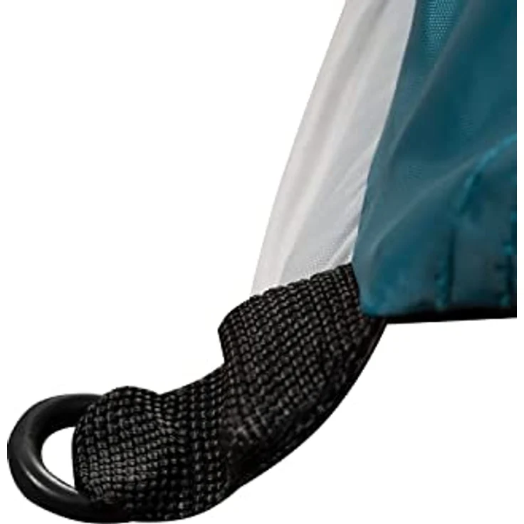 Trizand Strandzelt, halboffen mit Pop-up-Design, für 3 Personen, blau/weiß, 1.35 kg – Bild 6