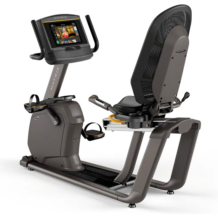 Sport-Tec Matrix Liegeergometer R50 mit XER Konsole, WLAN-fähig, 30 Stufen Widerstand, schwarz