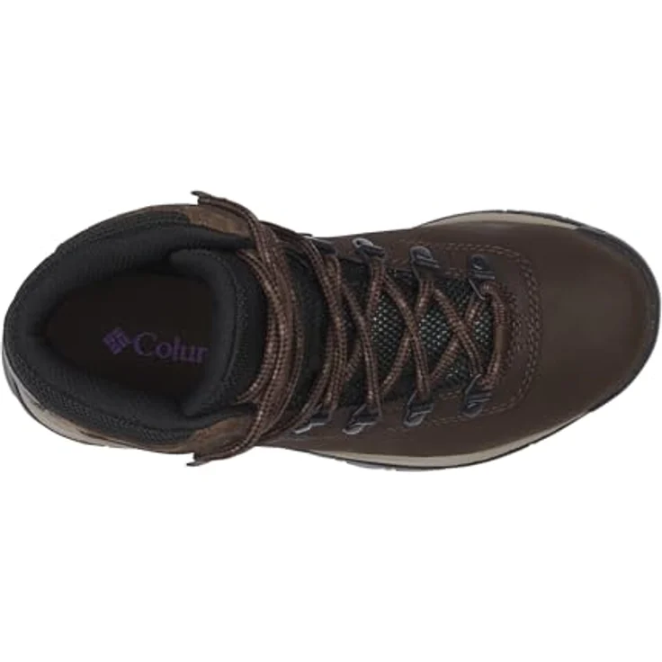 Columbia Newton Ridge Plus, Wanderschuhe aus wasserfestem Leder mit abriebfester Gummi-Außensohle, braun – Bild 6