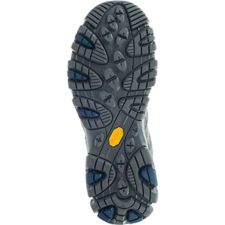 Merrell Moab 3 GORE-TEX®, Wanderschuhe mit stützender Innensohle und griffiger Vibram-Außensohle, Granite / Poseidon – Bild 3