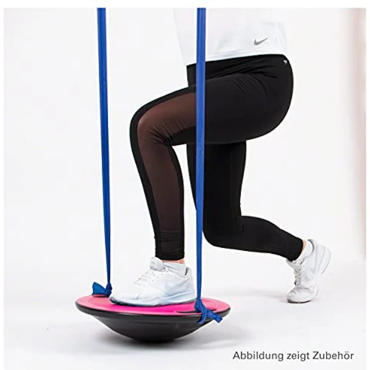 Sport-Tec Balance Board mit Griffen, ø 40 cm – Bild 5